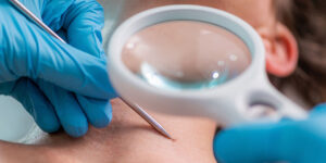 Câncer de pele - Diagnóstico do câncer de pele: biópsia, dermatoscopia e exames complementares